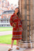 New England Dressing Gown - Model Lifestyle | Bown of London